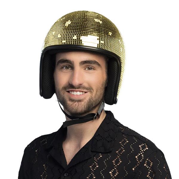 Grote foto disco 70s helm goud verzamelen overige verzamelingen