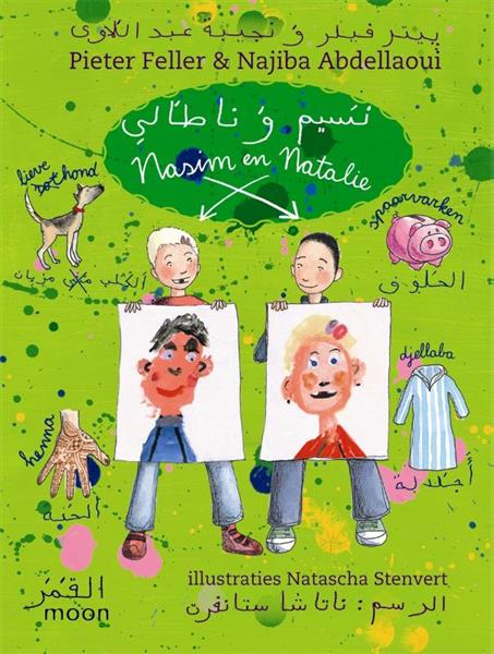 Grote foto nasim en natalie boeken jeugd 13 jaar en ouder