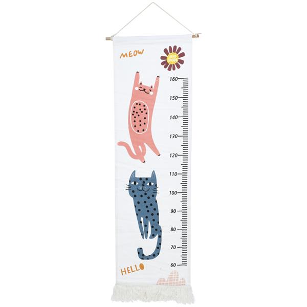 Grote foto groeimeter meow kinderen en baby inrichting en decoratie