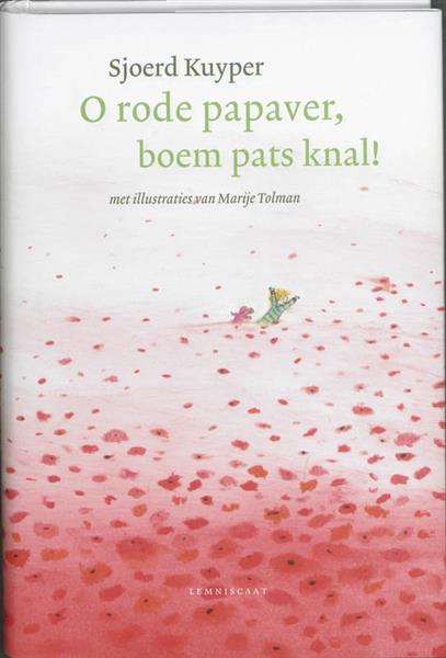 Grote foto o rode papaver boem pats knal boeken jeugd 13 jaar en ouder