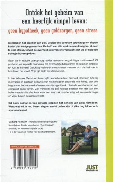 Grote foto het nieuwe nietsdoen boeken overige boeken
