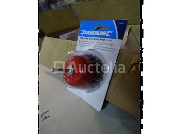Grote foto 8 silverline gedraaide staaldraad boorborstels doe het zelf en verbouw gereedschappen en machines