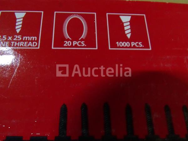 Grote foto schroefstrip 3 5 x 25 mm 1000 schroeven voor einhell gyproc doe het zelf en verbouw onderdelen en accessoires