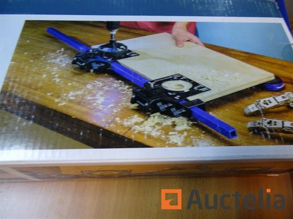 Grote foto deluxe jig it boormal voor keukenscharnieren doe het zelf en verbouw gereedschappen en machines