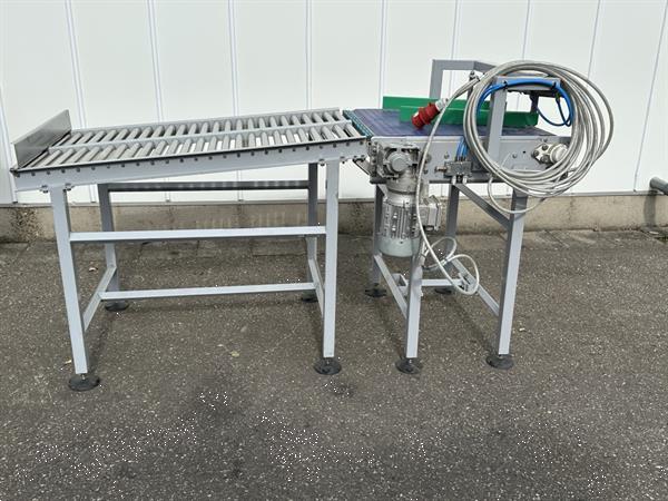 Grote foto profitech transportband 70 x 60 cm met rollenbaan agrarisch transportbanden