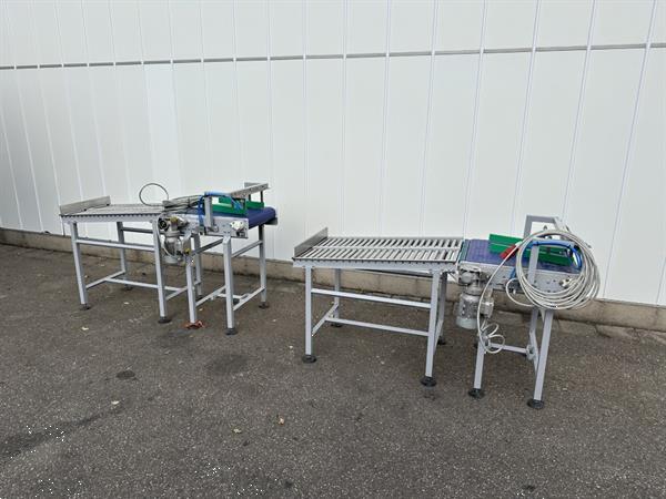 Grote foto profitech transportband 70 x 60 cm met rollenbaan agrarisch transportbanden