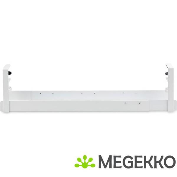 Grote foto startech.com kabelgoot voor onder bureau verstelbare kabel organizer installatie via klemsysteem z computers en software overige computers en software