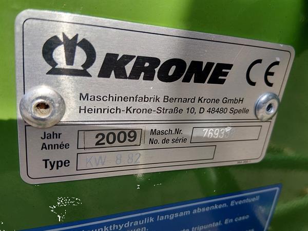Grote foto krone kw 8.82 schudder agrarisch harken