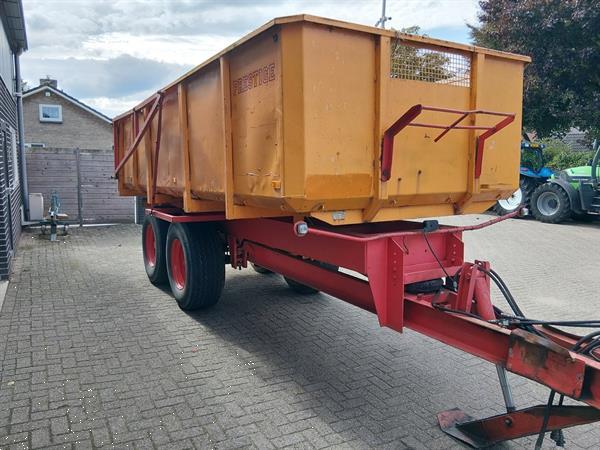 Grote foto miedema hst 125 kipper kiepwagen agrarisch aanhangwagens