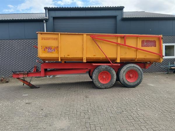 Grote foto miedema hst 125 kipper kiepwagen agrarisch aanhangwagens