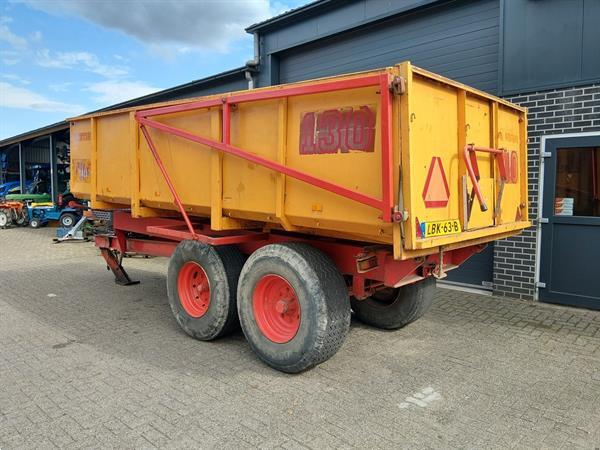 Grote foto miedema hst 125 kipper kiepwagen agrarisch aanhangwagens