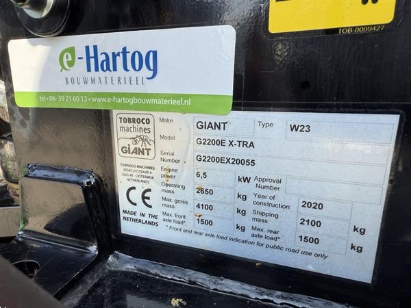 Grote foto giant g2200e x tra 25.000e giant agrarisch shovels