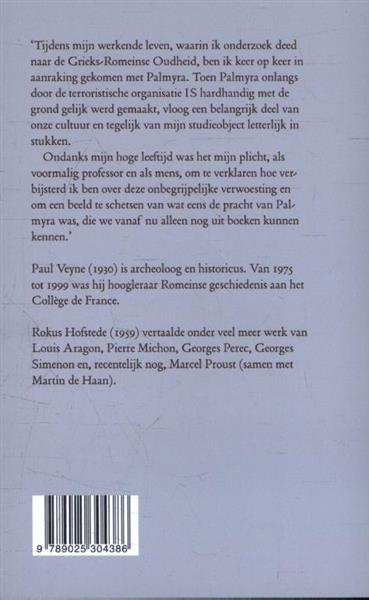 Grote foto palmyra boeken geschiedenis wereld