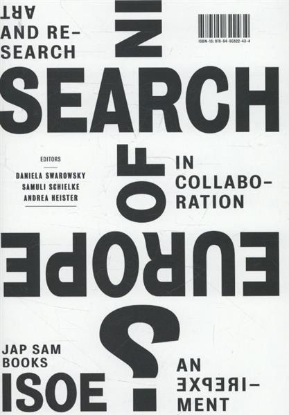 Grote foto in search of europe an experiment boeken fotografie en design