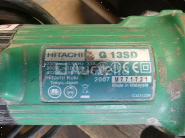Grote foto hitachi g135d haakse slijper doe het zelf en verbouw gereedschappen en machines
