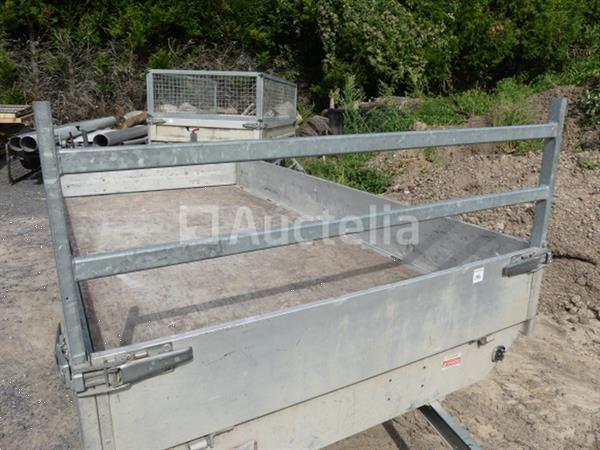 Grote foto eduard 2 dubbelassige aanhanger agrarisch aanhangwagens