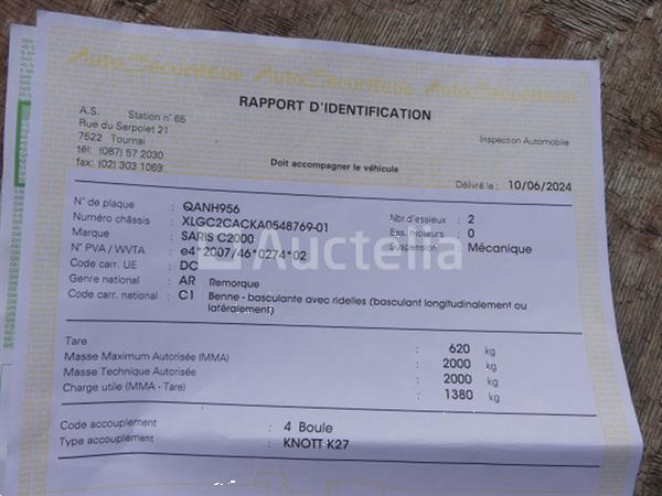 Grote foto saris c2c kipper agrarisch aanhangwagens