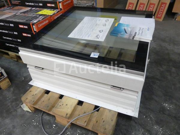 Grote foto skylux window 2 vlakke glazen koepel doe het zelf en verbouw onderdelen en accessoires