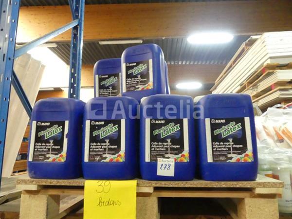 Grote foto 39 blikjes hulpmiddellijm voor dekvloeren en mortels mapei planicrete latex doe het zelf en verbouw onderdelen en accessoires