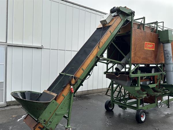 Grote foto schouten kwartet aardappelsorteermachine agrarisch tuinbouw