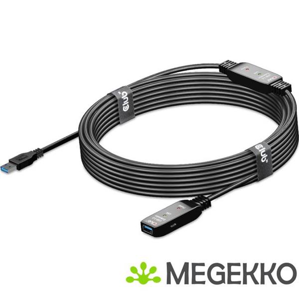 Grote foto club3d cac 1405 usb kabel 10 m usb 3.2 gen 2 3.1 gen 2 usb a zwart computers en software overige computers en software