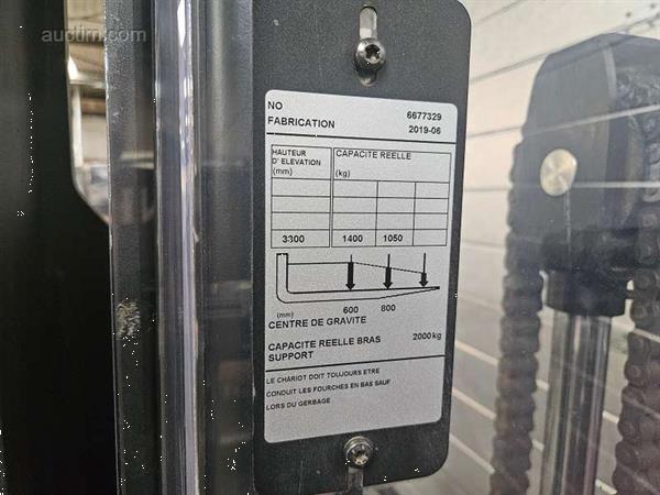 Grote foto toyota spe140l elektrische stapelaar doe het zelf en verbouw hefwerktuigen