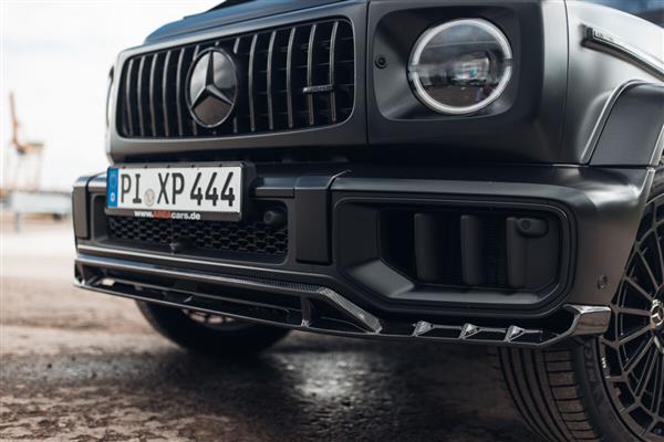 Grote foto dit betreft een mercedes g63 w465 carbon voorlip splitter np2 auto onderdelen tuning en styling