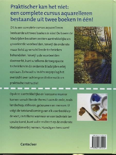 Grote foto aquarel voorbeelden en technieken boeken hobby en vrije tijd