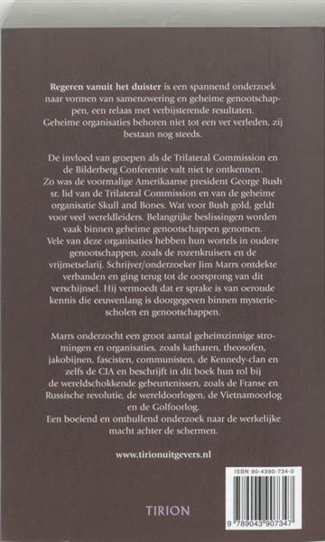 Grote foto regeren vanuit het duister boeken geschiedenis wereld