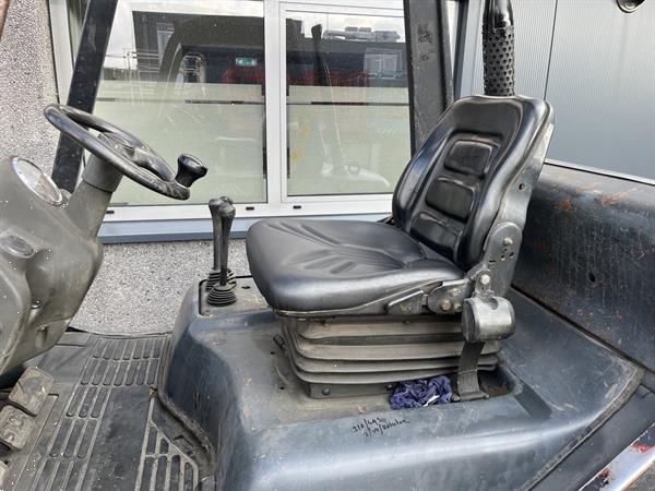 Grote foto heftruck linde h45d duplo495 vorkversteller rotator perkins diesel 1992 agrarisch heftrucks