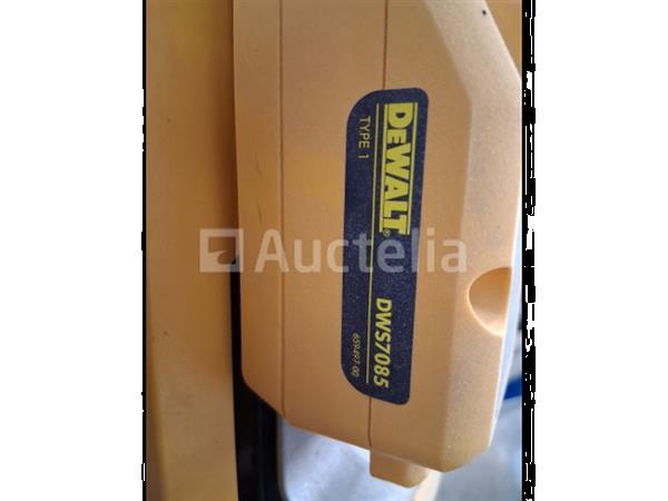 Grote foto transportabe tafelblad radiaalzaag dewalt dws7085 doe het zelf en verbouw gereedschappen en machines