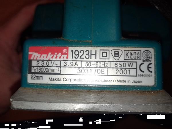 Grote foto hitachi p20sa makita 1923h schaafmachines doe het zelf en verbouw gereedschappen en machines