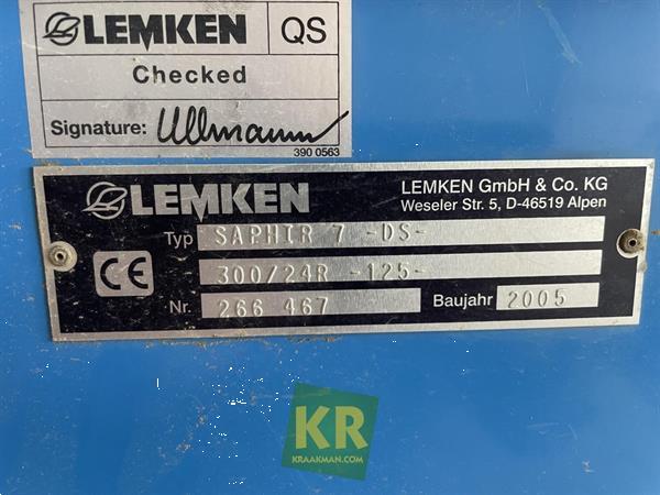 Grote foto lemken saphir 7 30387 agrarisch zaaimachines