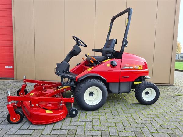 Grote foto shibaura cm254 tuin en terras zitmaaiers