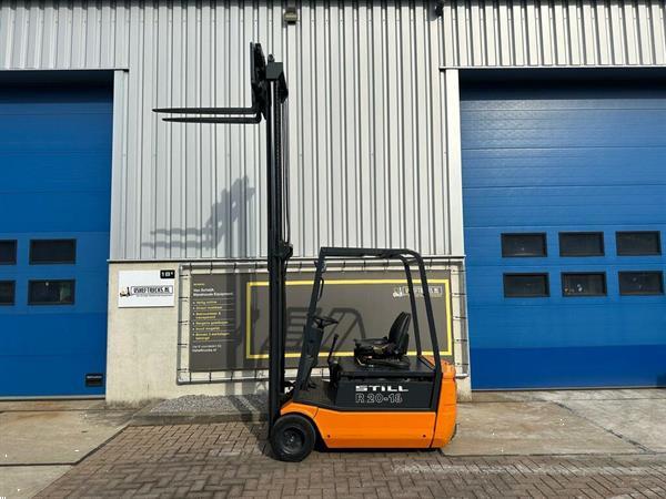 Grote foto vs 22373 elektrische duplex heftruck still r20 18 sideshift 3400mm agrarisch heftrucks