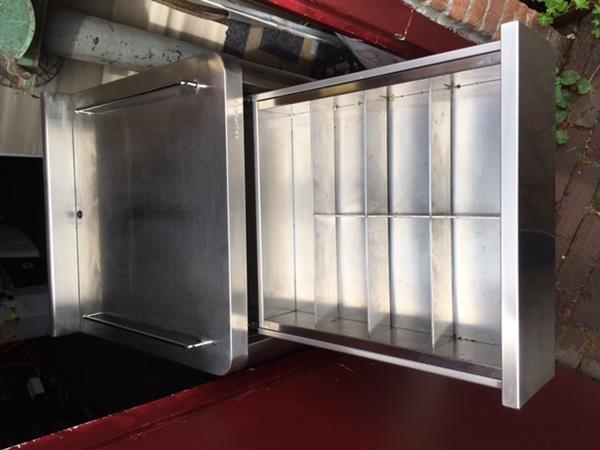 Grote foto bosch solitair rvs koffie barwagen rijdbaar huis en inrichting keukenelementen