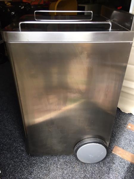 Grote foto bosch solitair rvs koffie barwagen rijdbaar huis en inrichting keukenelementen