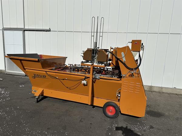 Grote foto javo standaard potmachine met pneumatische potinzetter agrarisch tuinbouw
