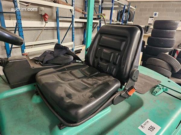 Grote foto mitsubishi fb25k elektrische heftruck 2003 agrarisch heftrucks