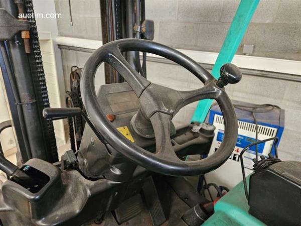 Grote foto mitsubishi fb25k elektrische heftruck 2003 agrarisch heftrucks