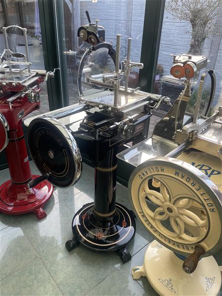 Grote foto berkel snijmachine antiek en kunst overige in antiek gebruiksvoorwerpen