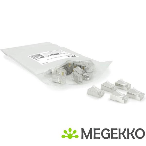 Grote foto act cat6a pass through shielded modulaire rj45 connector computers en software overige computers en software