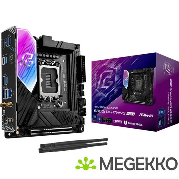 Grote foto asrock b860i lightning wifi computers en software moederborden