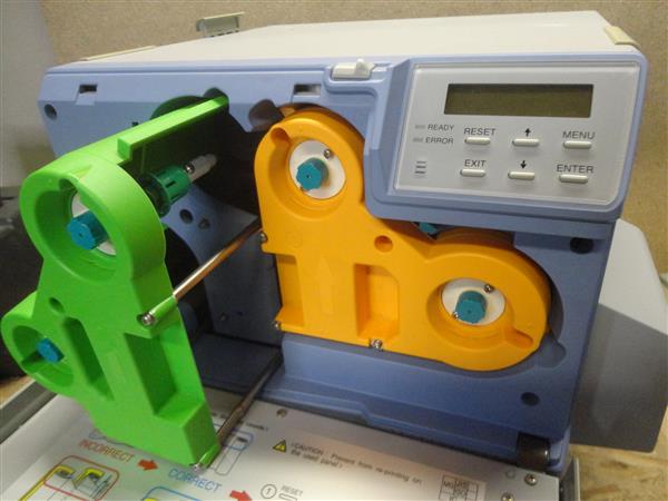 Grote foto matica 580i retransfer color card printer pvc id usb lan computers en software printers