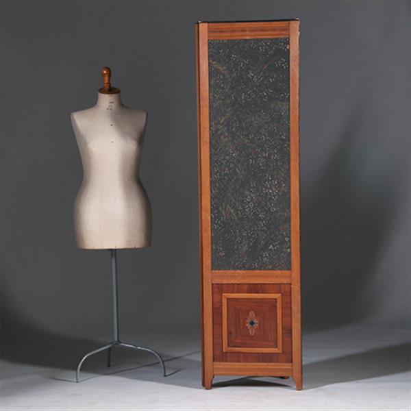 Grote foto 4 slags kamerscherm met sterrehemel en inlegwerk onderpanelen beide kanten identiek no.330325 antiek en kunst stoelen en banken