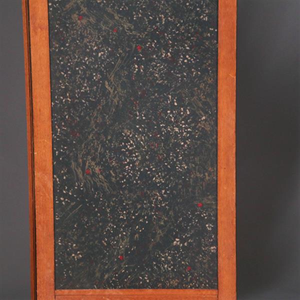 Grote foto 4 slags kamerscherm met sterrehemel en inlegwerk onderpanelen beide kanten identiek no.330325 antiek en kunst stoelen en banken