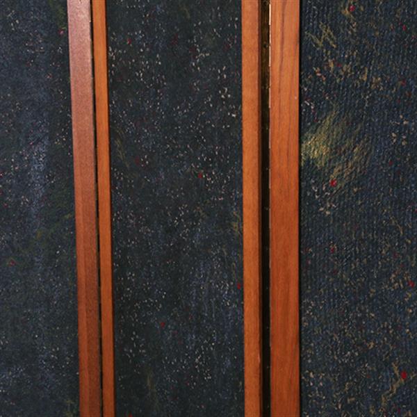 Grote foto 4 slags kamerscherm met sterrehemel en inlegwerk onderpanelen beide kanten identiek no.330325 antiek en kunst stoelen en banken