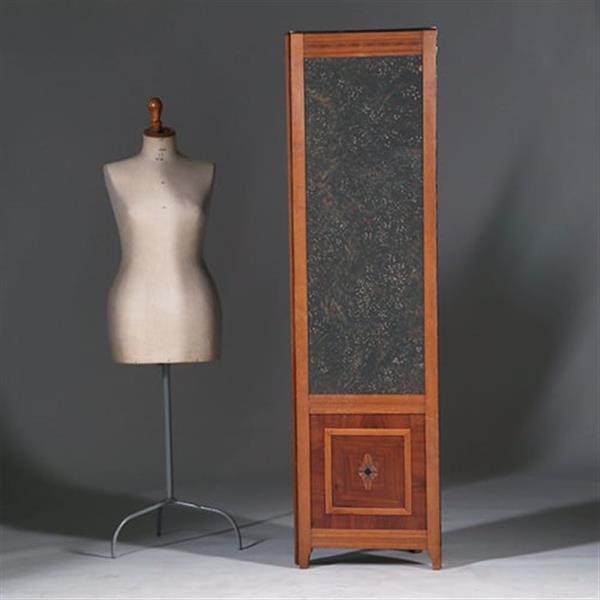 Grote foto 4 slags kamerscherm met sterrehemel en inlegwerk onderpanelen beide kanten identiek no.330325 antiek en kunst stoelen en banken