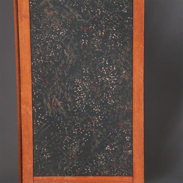 Grote foto 4 slags kamerscherm met sterrehemel en inlegwerk onderpanelen beide kanten identiek no.330325 antiek en kunst stoelen en banken