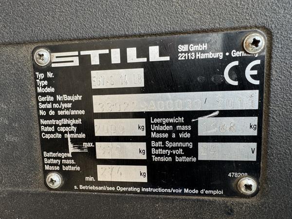 Grote foto vs 22375 elektrische triplex stapelaar still egvs14lb 4940mm initiele lift doe het zelf en verbouw hefwerktuigen